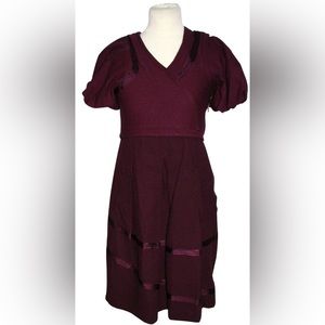 Marc by Marc Jacobs Woolblend dress Fusia